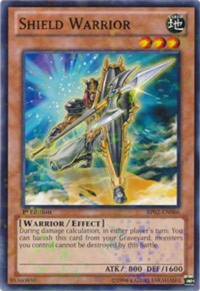 Shield Warrior (Mosaic Rare) (BP02-EN066) - Mosaic Rare