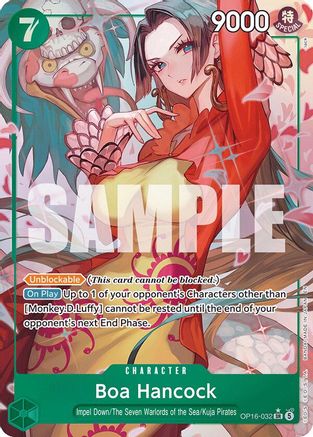 Boa Hancock (Alternate Art) (OP16-032) - Super Rare
