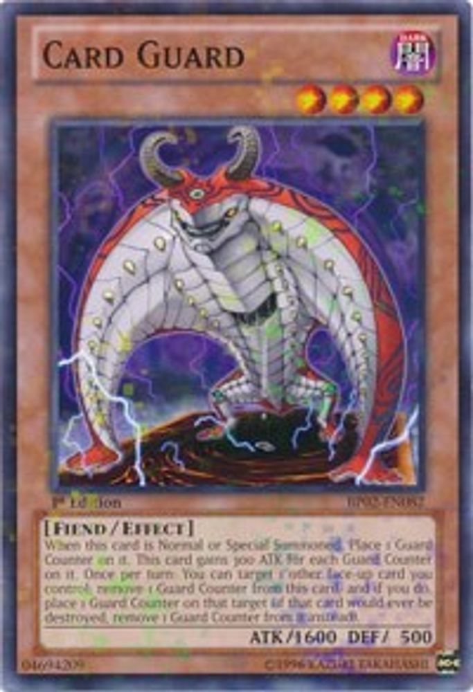 Card Guard (Mosaic Rare) (BP02-EN082) - Mosaic Rare