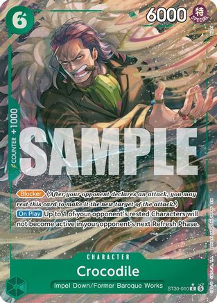 Crocodile (Full Art) (ST30-010) - Common