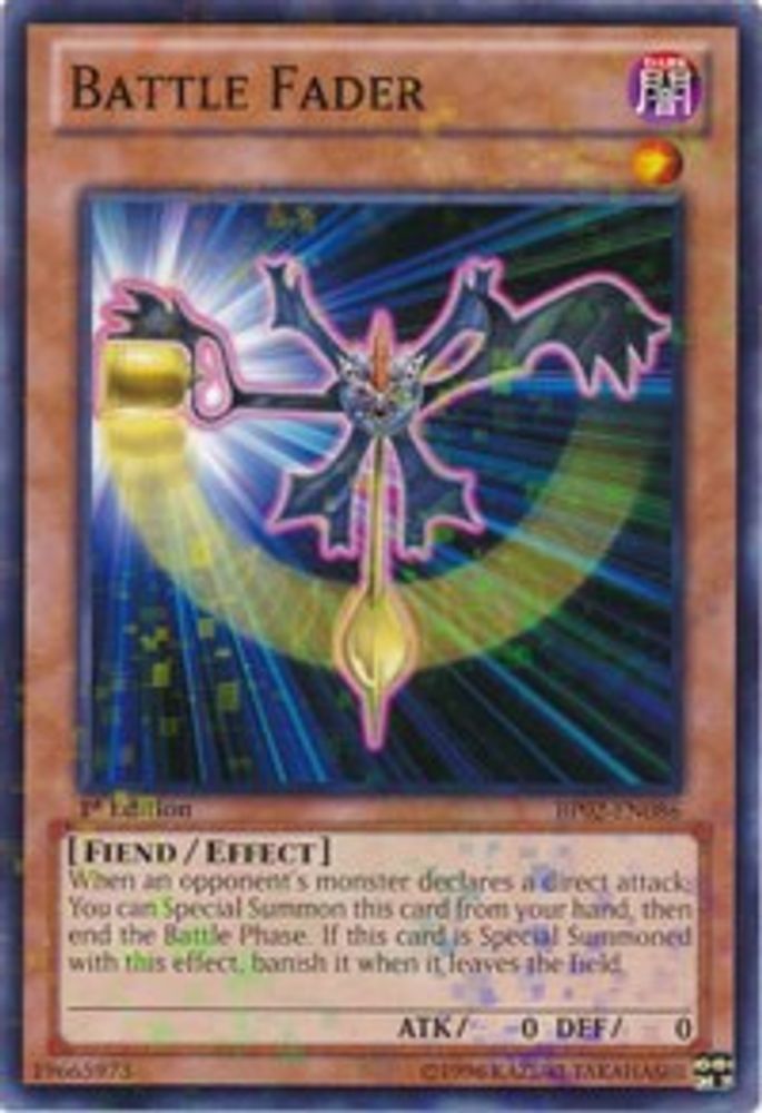 Battle Fader [BP02-EN086] Mosaïque rare 
