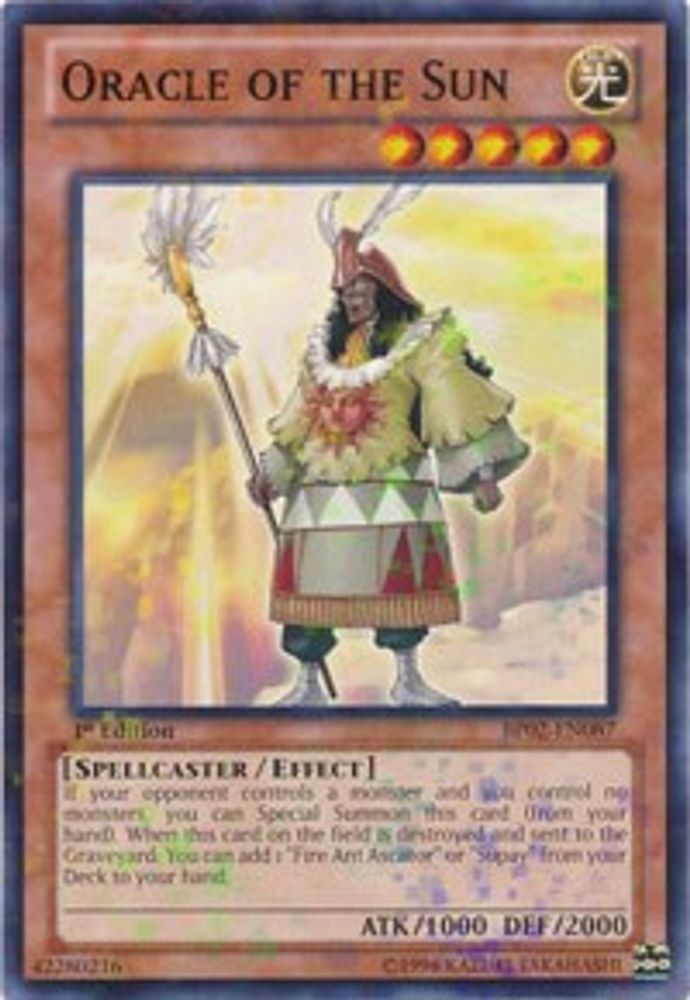 Oracle du Soleil [BP02-EN087] Mosaïque Rare 