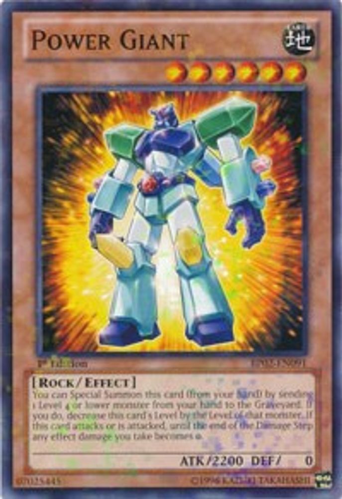 Power Giant [BP02-EN091] Mosaïque rare 