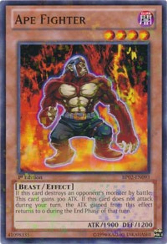 Ape Fighter (Mosaic Rare) (BP02-EN093) - Mosaic Rare