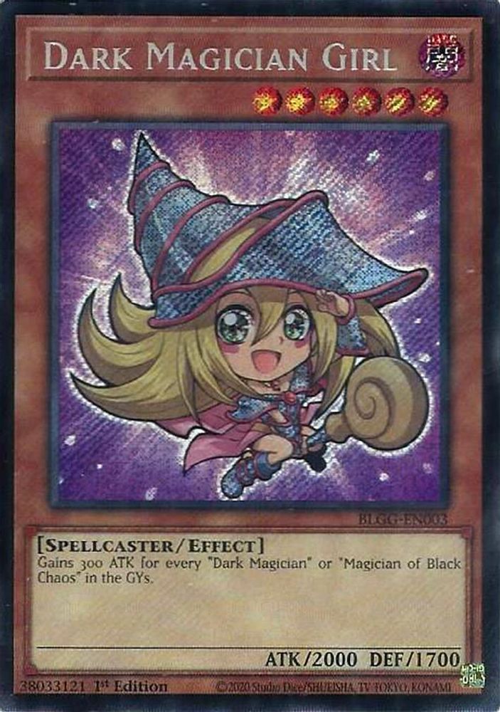 Dark Magician Girl (BLGG-EN003) - Secret Rare