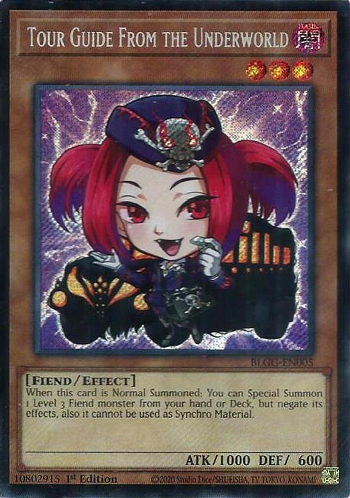 Tour Guide From the Underworld (BLGG-EN005) - Secret Rare
