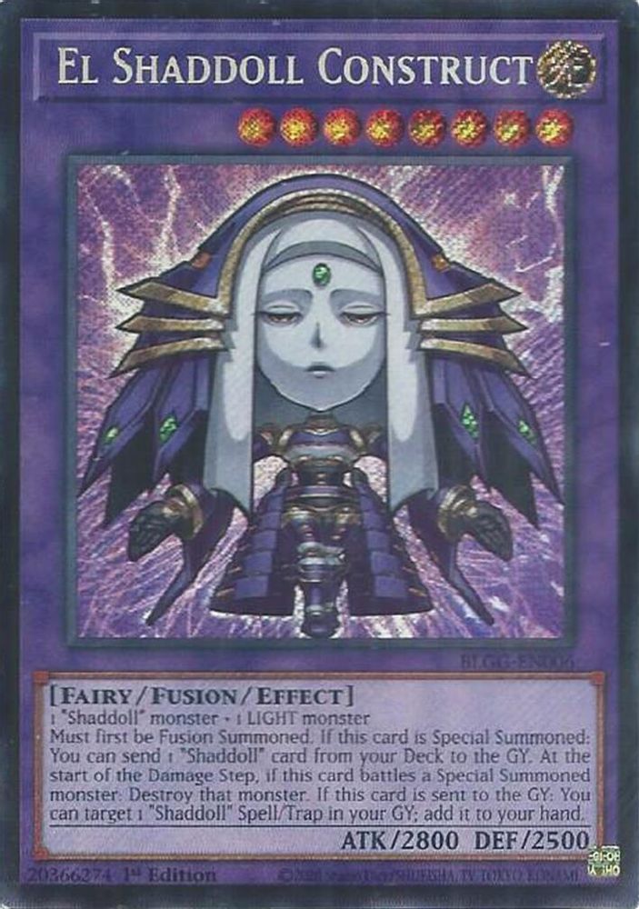 El Shaddoll Construct (BLGG-EN006) - Secret Rare