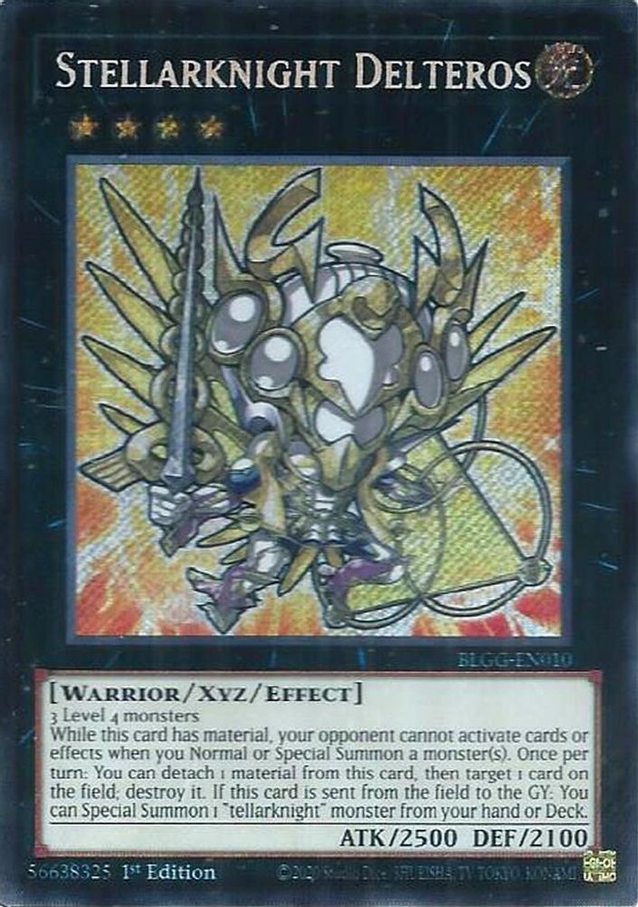 Stellarknight Delteros (BLGG-EN010) - Secret Rare
