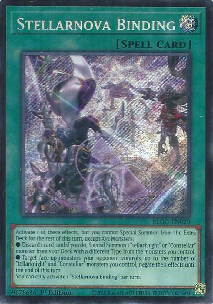 Stellarnova Binding (BLGG-EN020) - Secret Rare