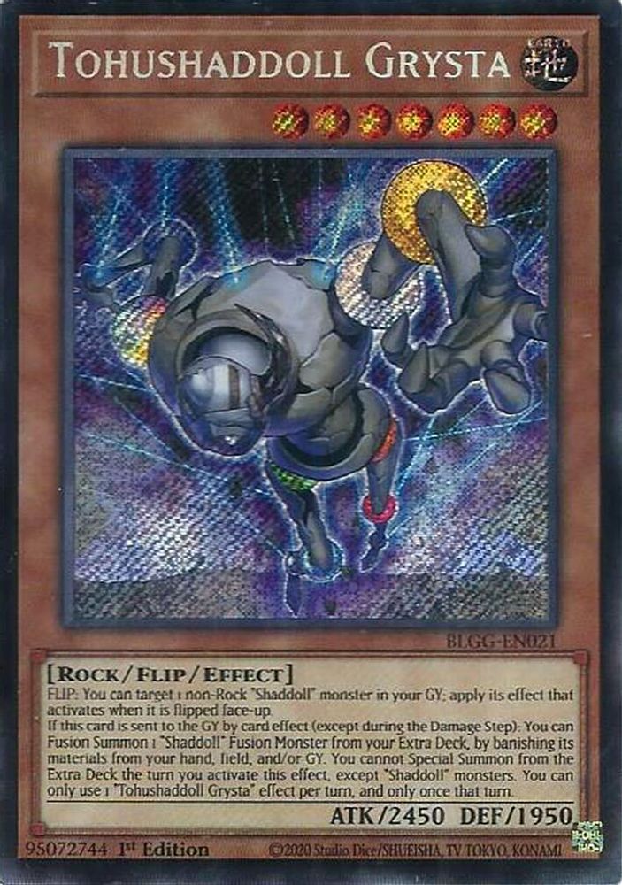 Tohushaddoll Grysta (BLGG-EN021) - Secret Rare