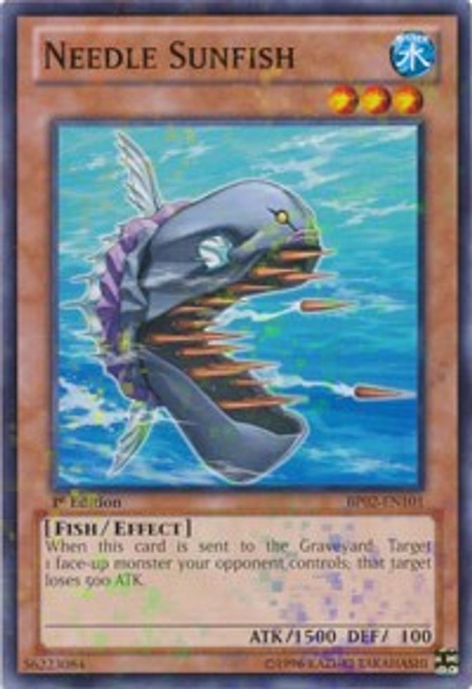 Needle Sunfish (Mosaic Rare) (BP02-EN101) - Mosaic Rare