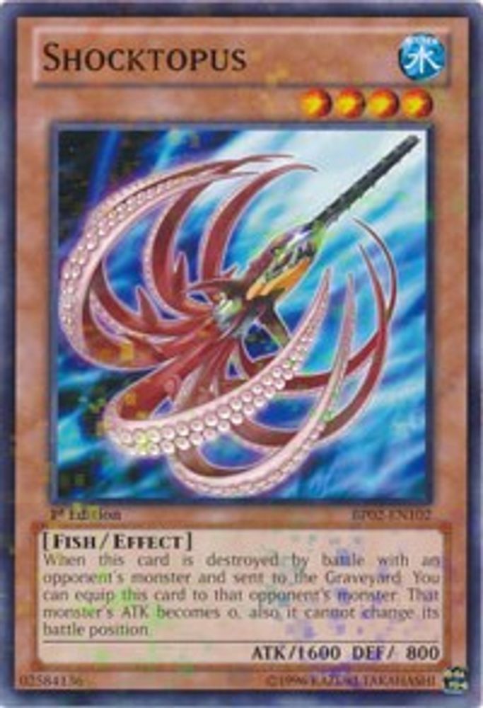 Shocktopus (Mosaic Rare) (BP02-EN102) - Mosaic Rare
