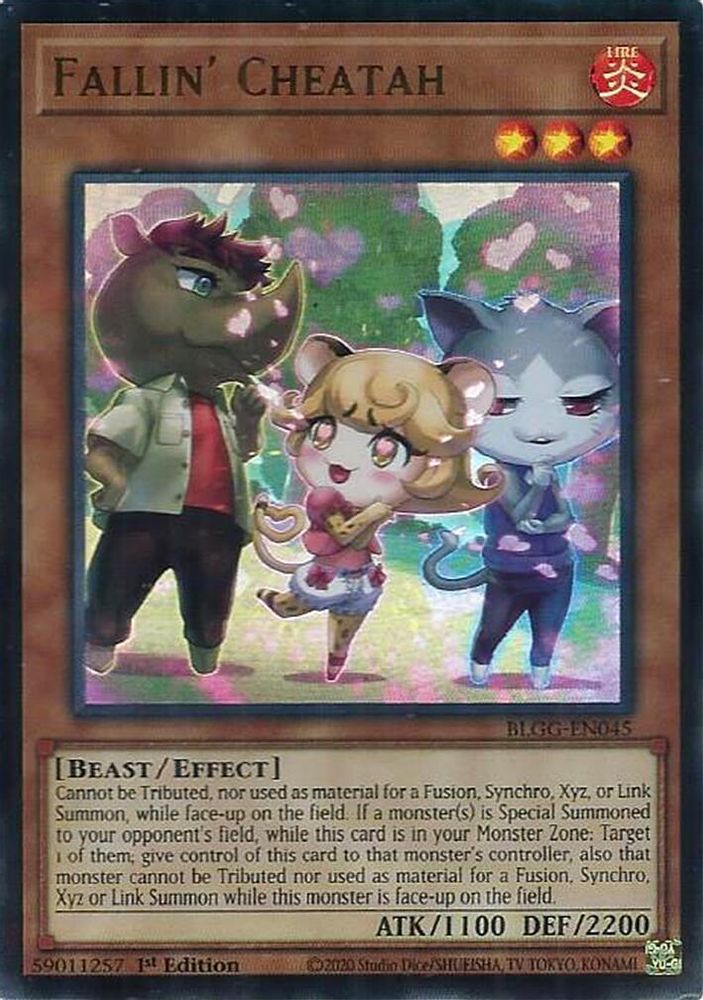 Fallin' Cheatah (BLGG-EN045) - Ultra Rare