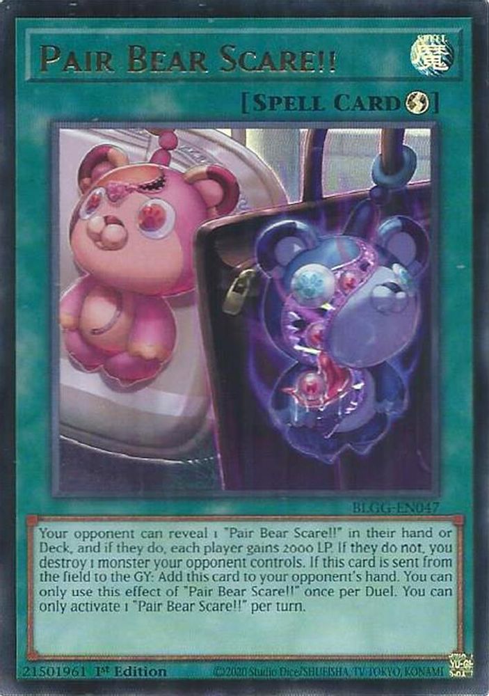 Pair Bear Scare!! (BLGG-EN047) - Ultra Rare