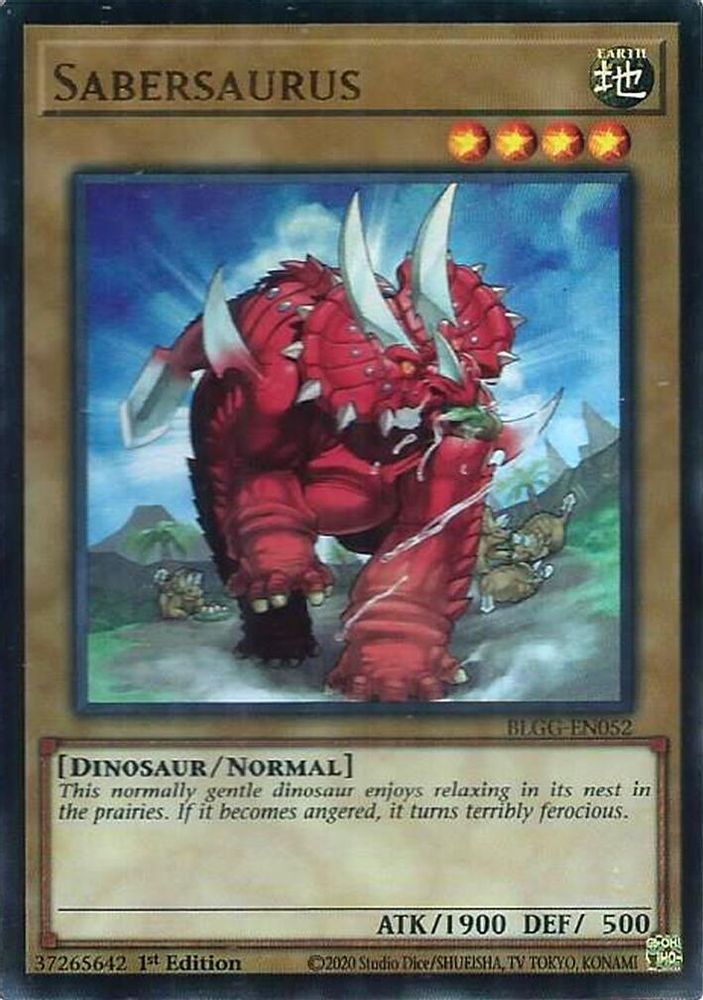 Sabersaurus (BLGG-EN052) - Ultra Rare