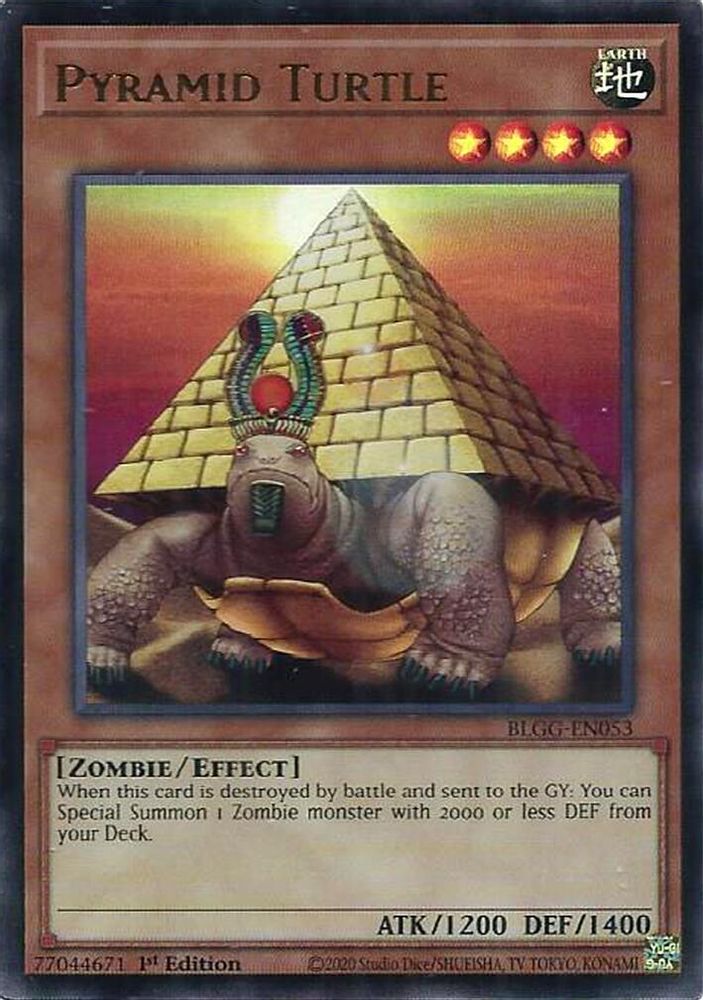 Pyramid Turtle (BLGG-EN053) - Ultra Rare