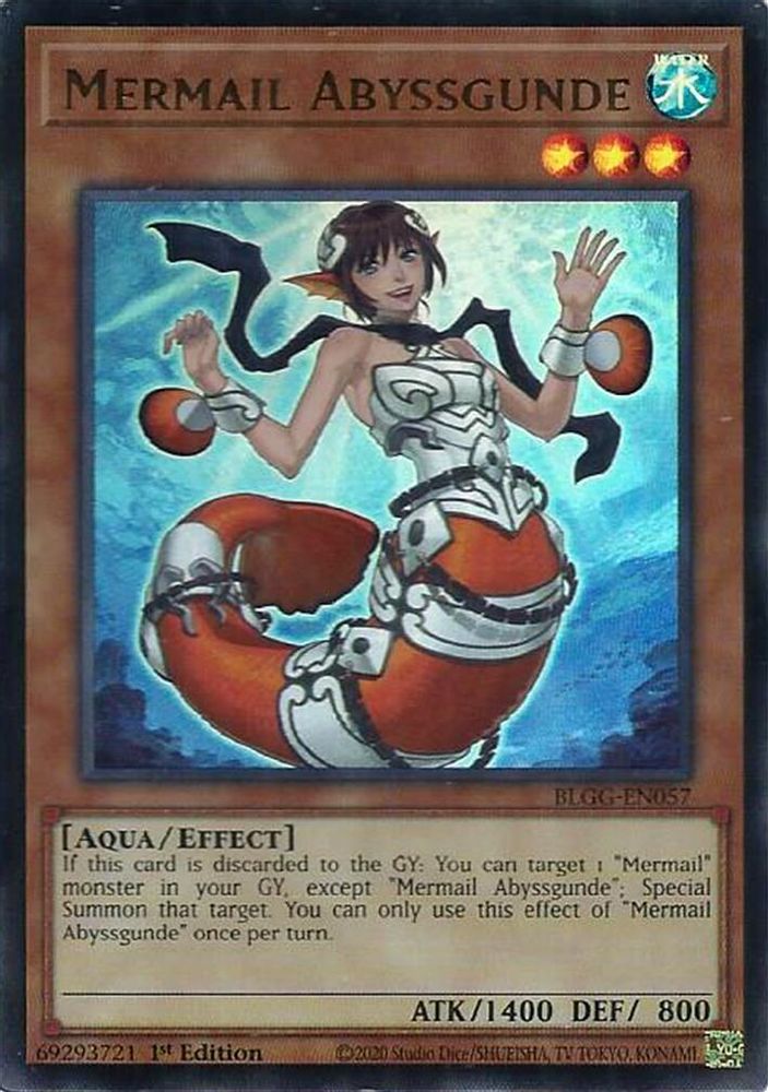 Mermail Abyssgunde (BLGG-EN057) - Ultra Rare