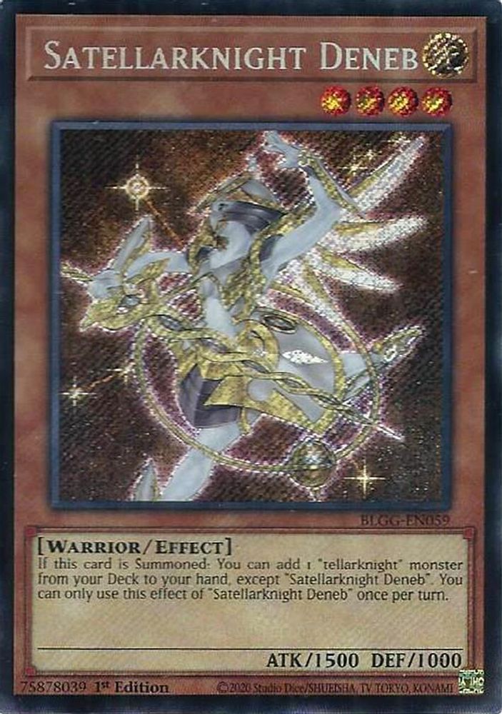 Satellarknight Deneb (BLGG-EN059) - Secret Rare