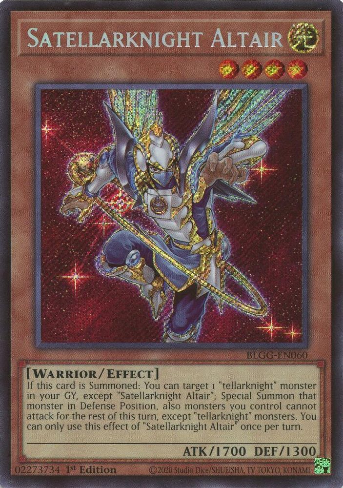 Satellarknight Altair (BLGG-EN060) - Secret Rare