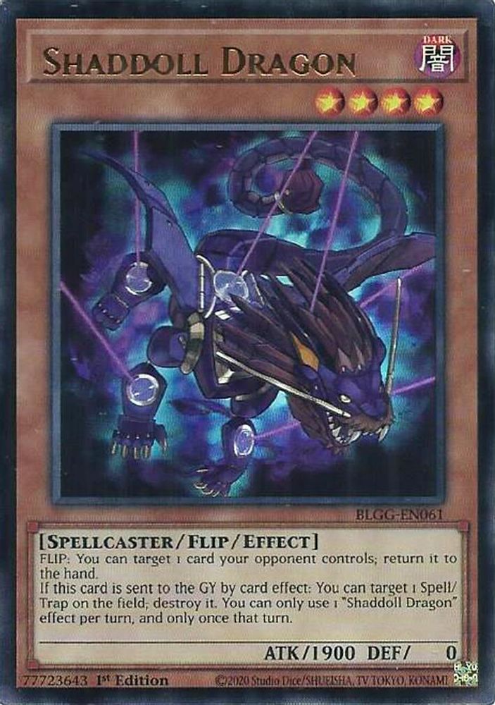 Shaddoll Dragon (BLGG-EN061) - Ultra Rare
