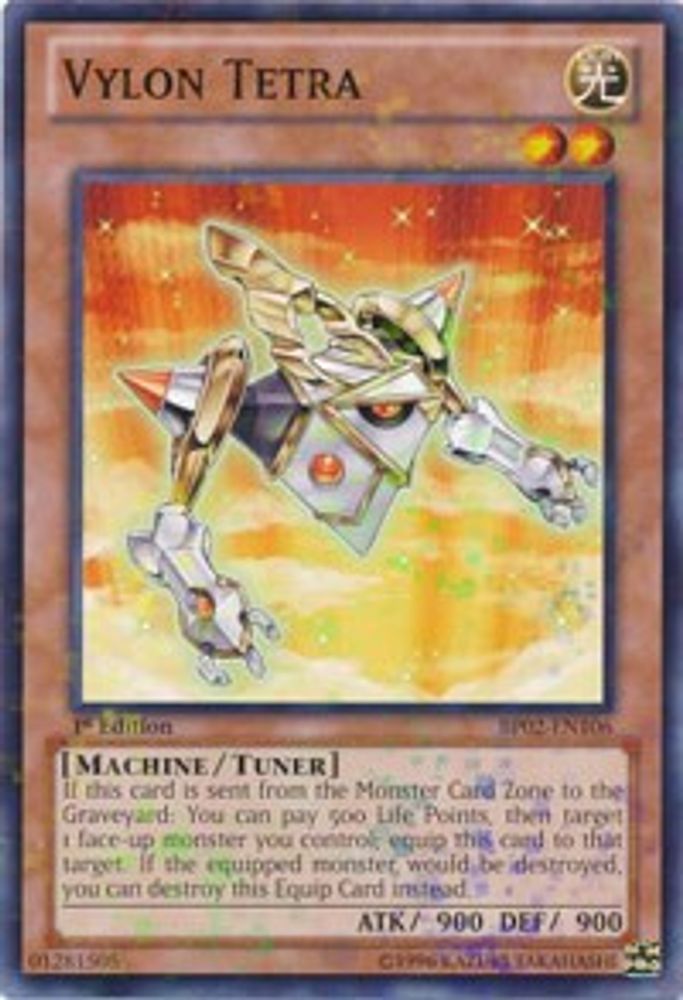 Vylon Tetra (Mosaic Rare) (BP02-EN106) - Mosaic Rare
