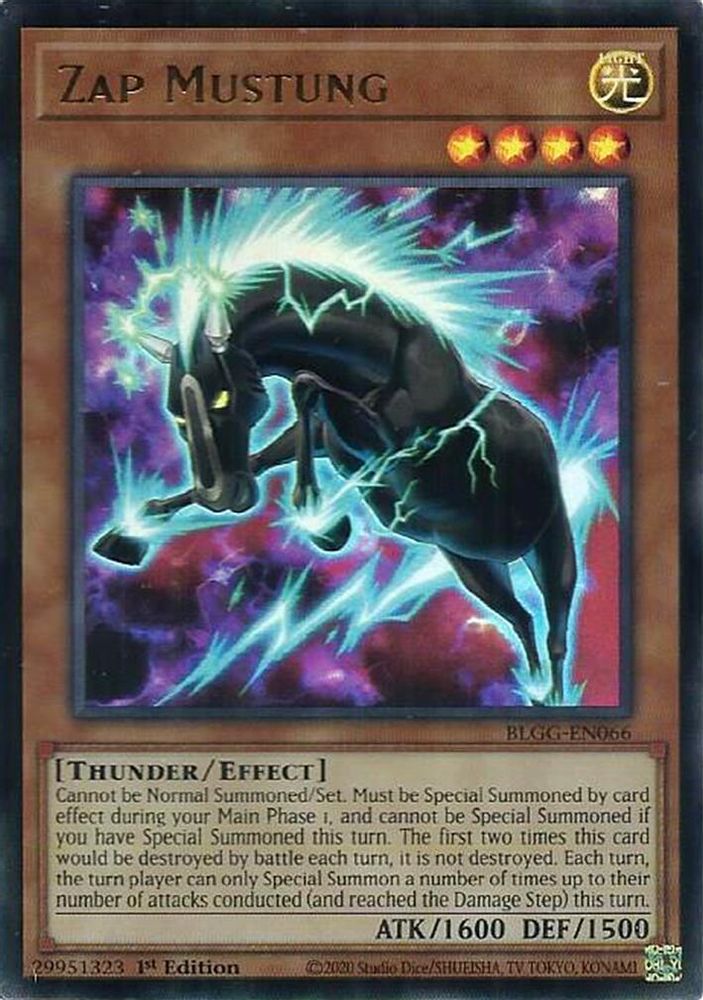 Zap Mustung (BLGG-EN066) - Ultra Rare