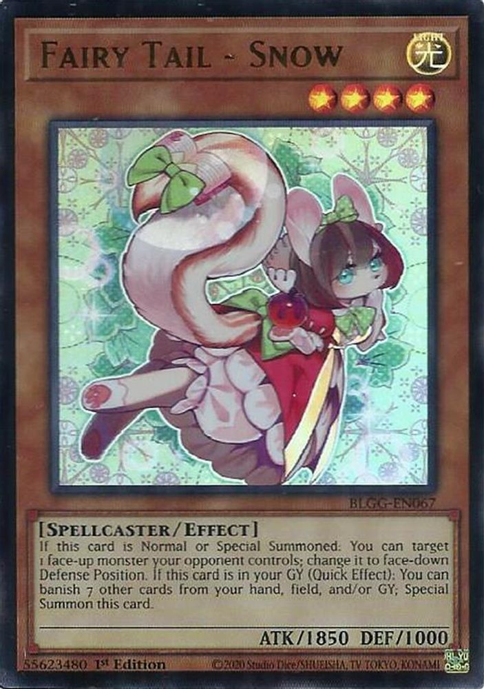 Fairy Tail - Snow (BLGG-EN067) - Ultra Rare