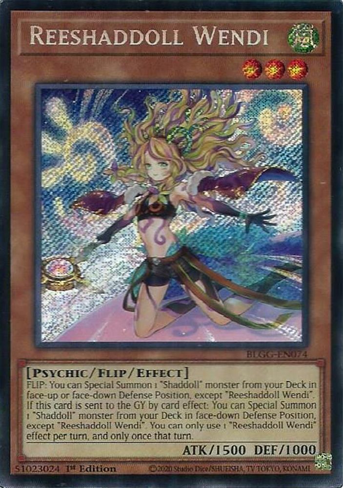 Reeshaddoll Wendi (BLGG-EN074) - Secret Rare