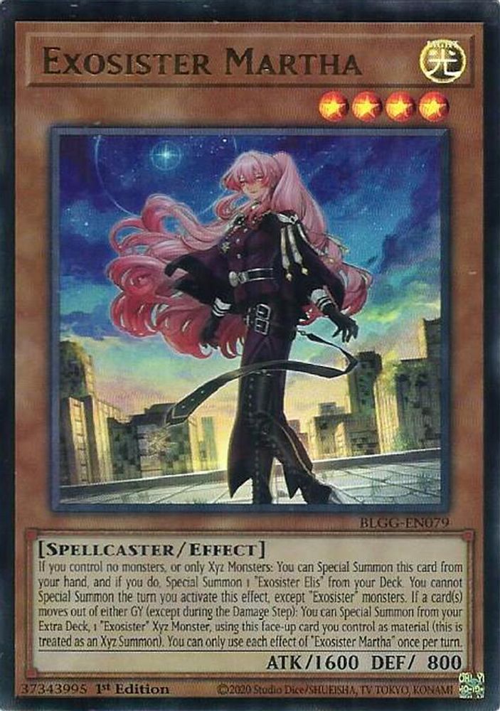 Exosister Martha (BLGG-EN079) - Ultra Rare