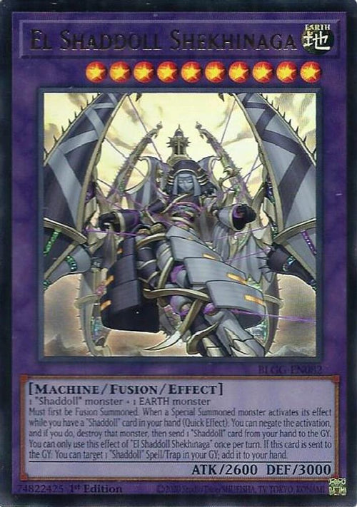 El Shaddoll Shekhinaga (BLGG-EN082) - Ultra Rare
