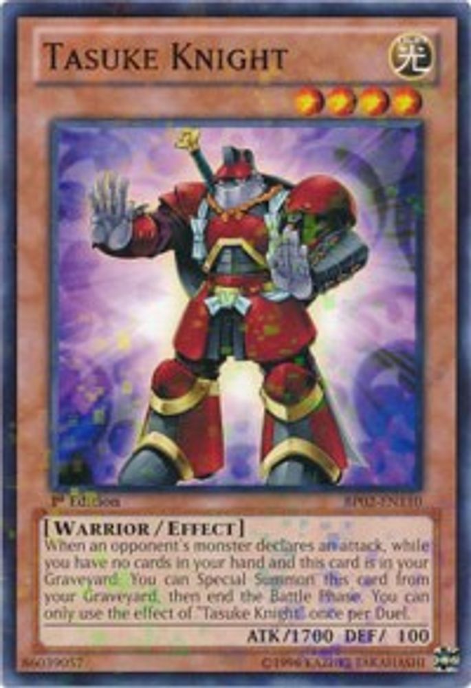 Tasuke Knight (Mosaic Rare) (BP02-EN110) - Mosaic Rare