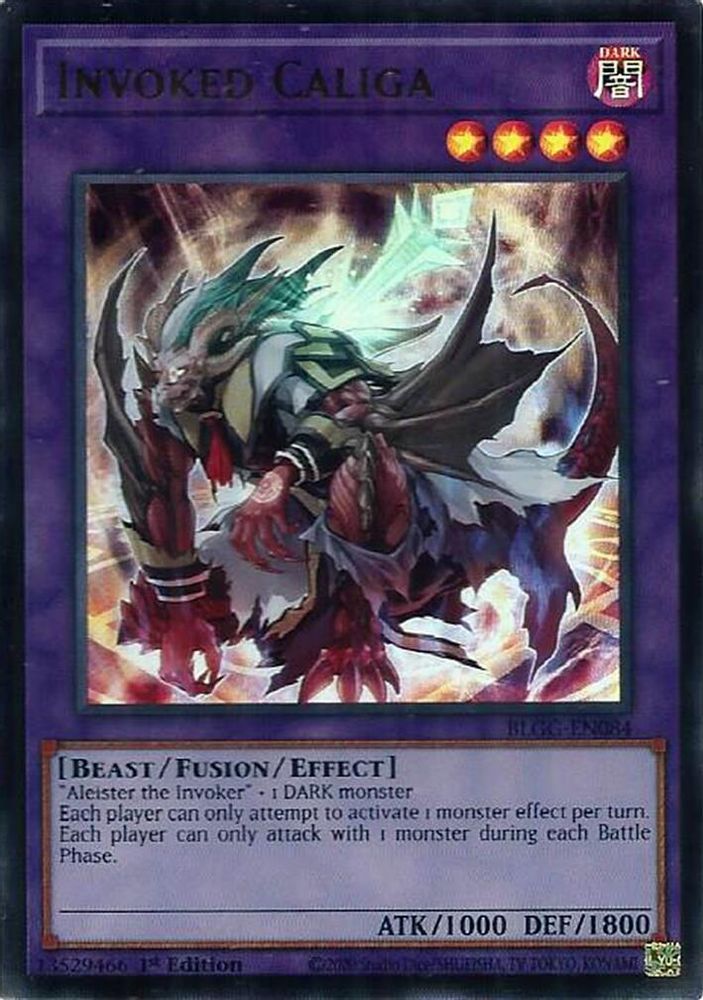 Invoked Caliga (BLGG-EN084) - Ultra Rare