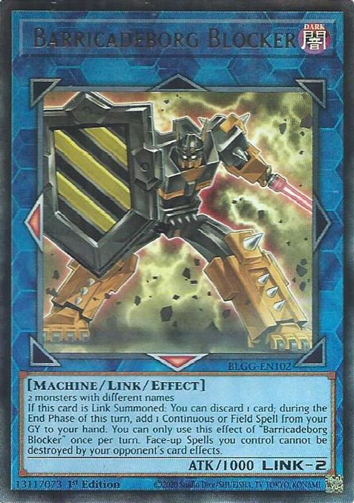 Barricadeborg Blocker (BLGG-EN102) - Ultra Rare