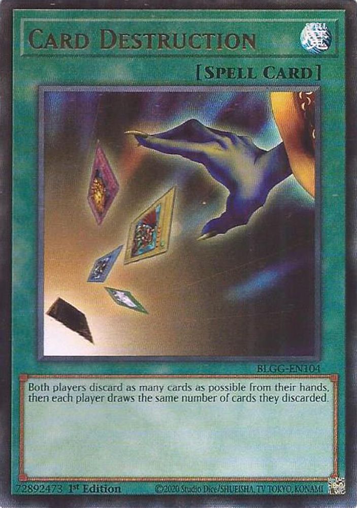 Card Destruction (BLGG-EN104) - Ultra Rare
