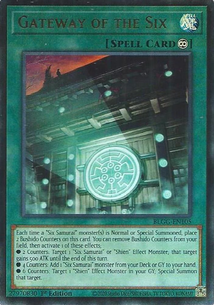 Gateway of the Six (BLGG-EN105) - Ultra Rare