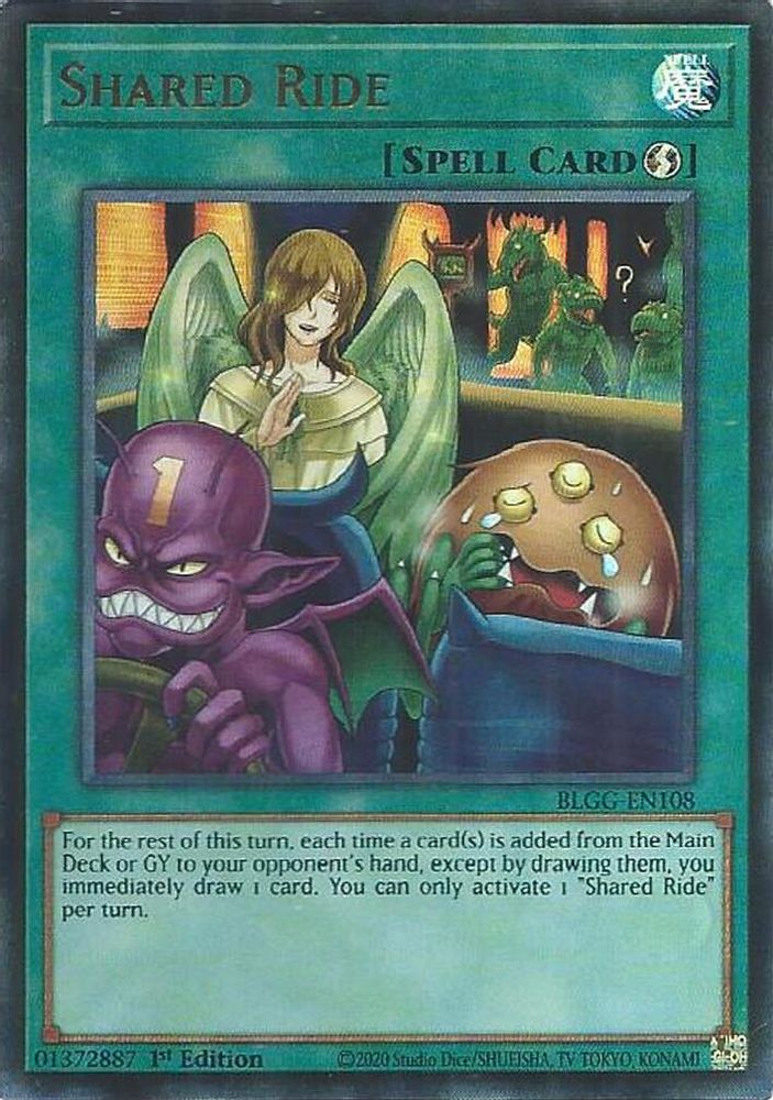 Shared Ride (BLGG-EN108) - Ultra Rare