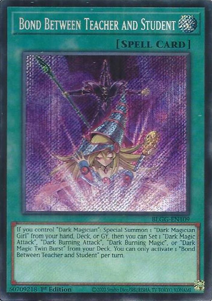 Bond Between Teacher and Student (BLGG-EN109) - Secret Rare