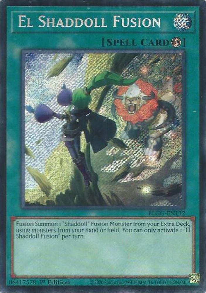El Shaddoll Fusion (BLGG-EN112) - Secret Rare