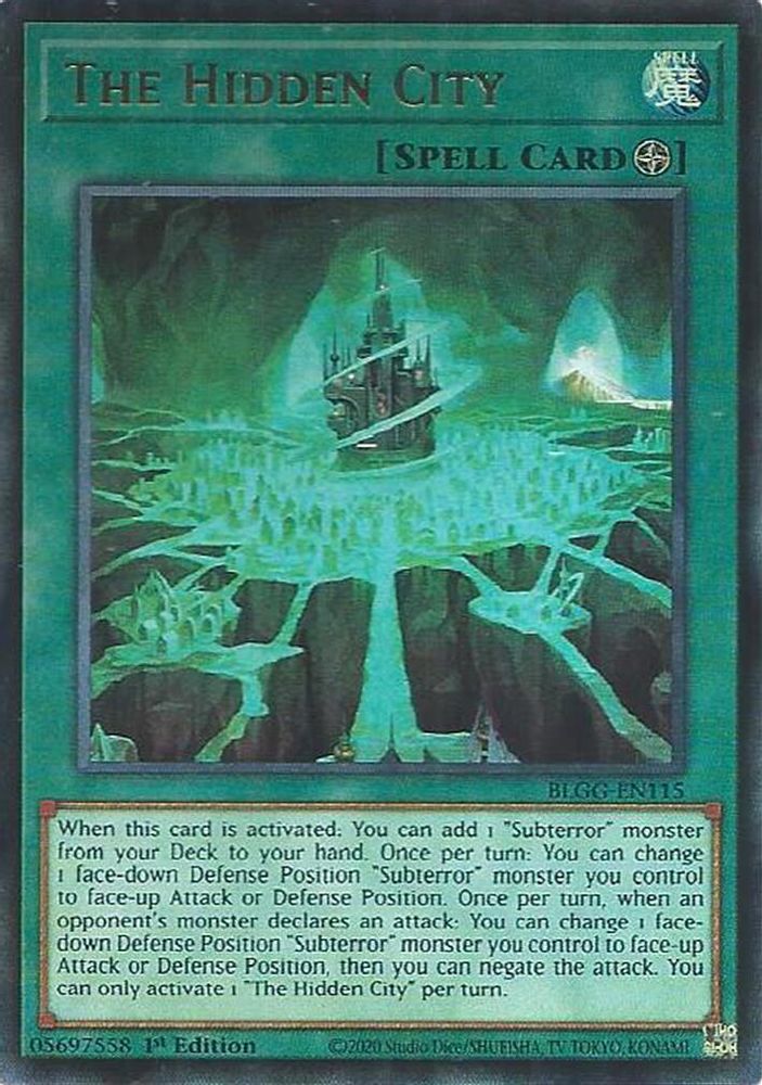 The Hidden City (BLGG-EN115) - Ultra Rare
