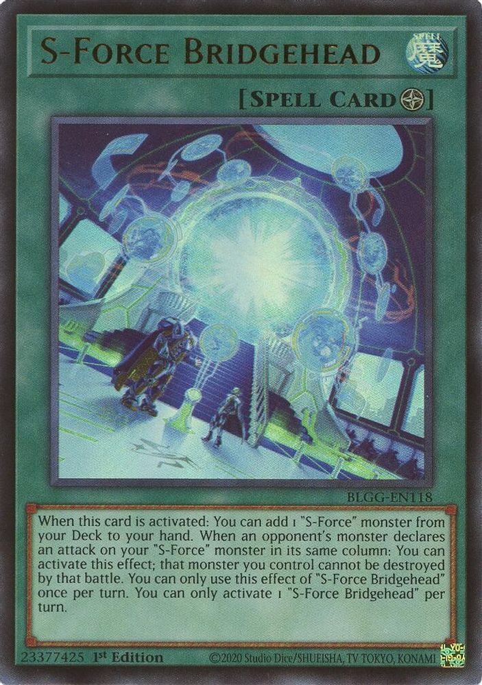 S-Force Bridgehead (BLGG-EN118) - Ultra Rare