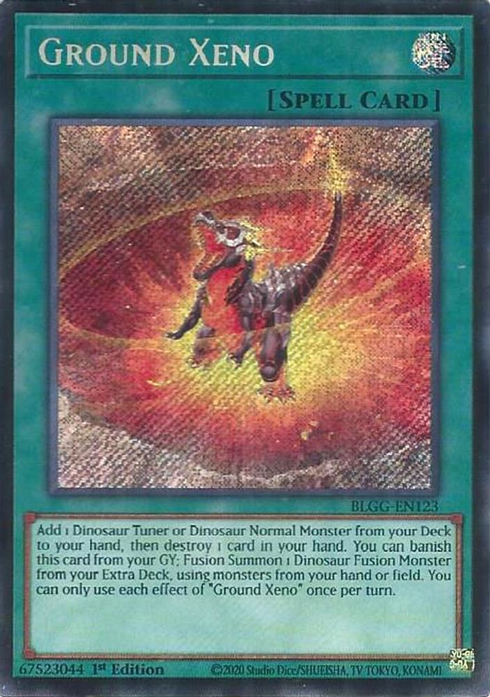 Ground Xeno (BLGG-EN123) - Secret Rare