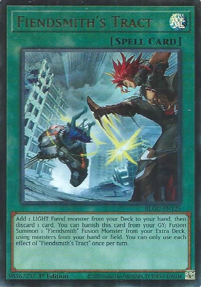 Fiendsmith's Tract (BLGG-EN125) - Ultra Rare