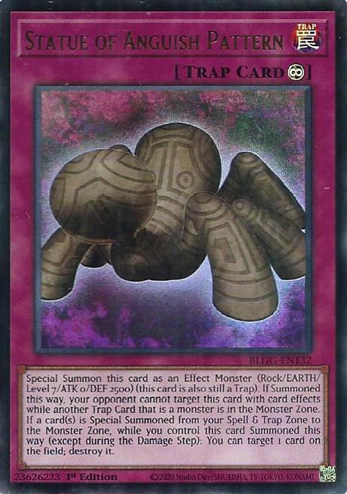 Statue of Anguish Pattern (BLGG-EN132) - Ultra Rare