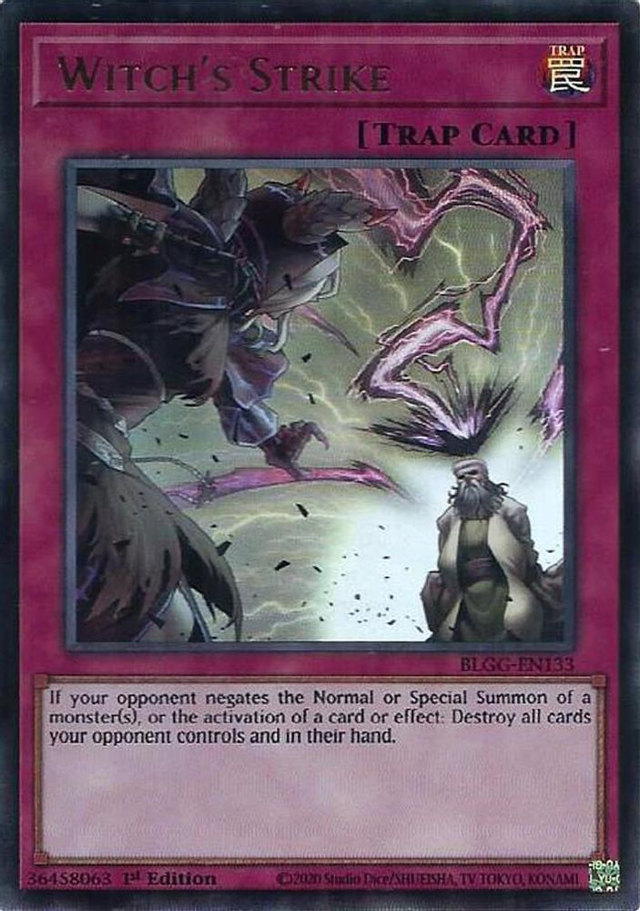 Witch's Strike (BLGG-EN133) - Ultra Rare