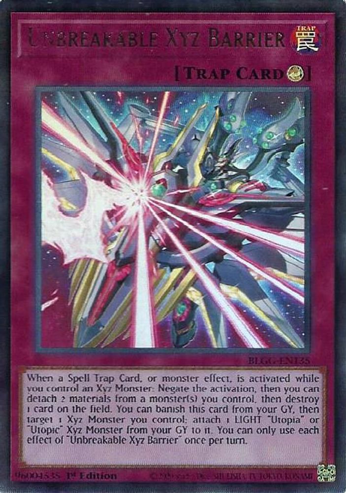 Unbreakable Xyz Barrier (BLGG-EN135) - Ultra Rare