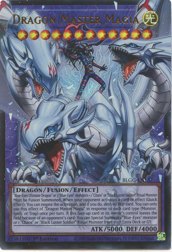 Dragon Master Magia (BLGG-EN137) - Ultra Rare