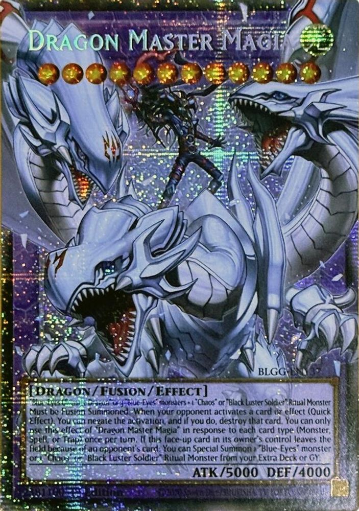 Dragon Master Magia (Starlight Rare) (BLGG-EN137) - Starlight Rare