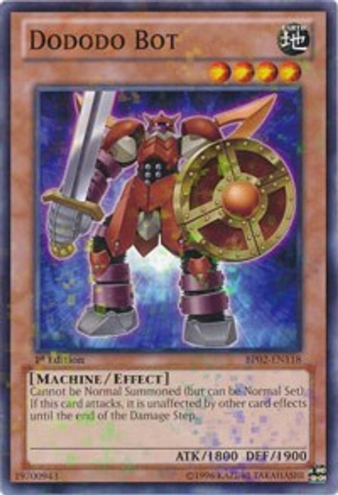 Dododo Bot [BP02-EN118] Mosaïque rare 