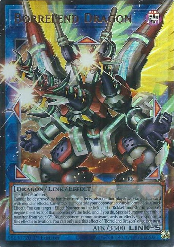 Borrelend Dragon (BLGG-EN142) - Ultra Rare