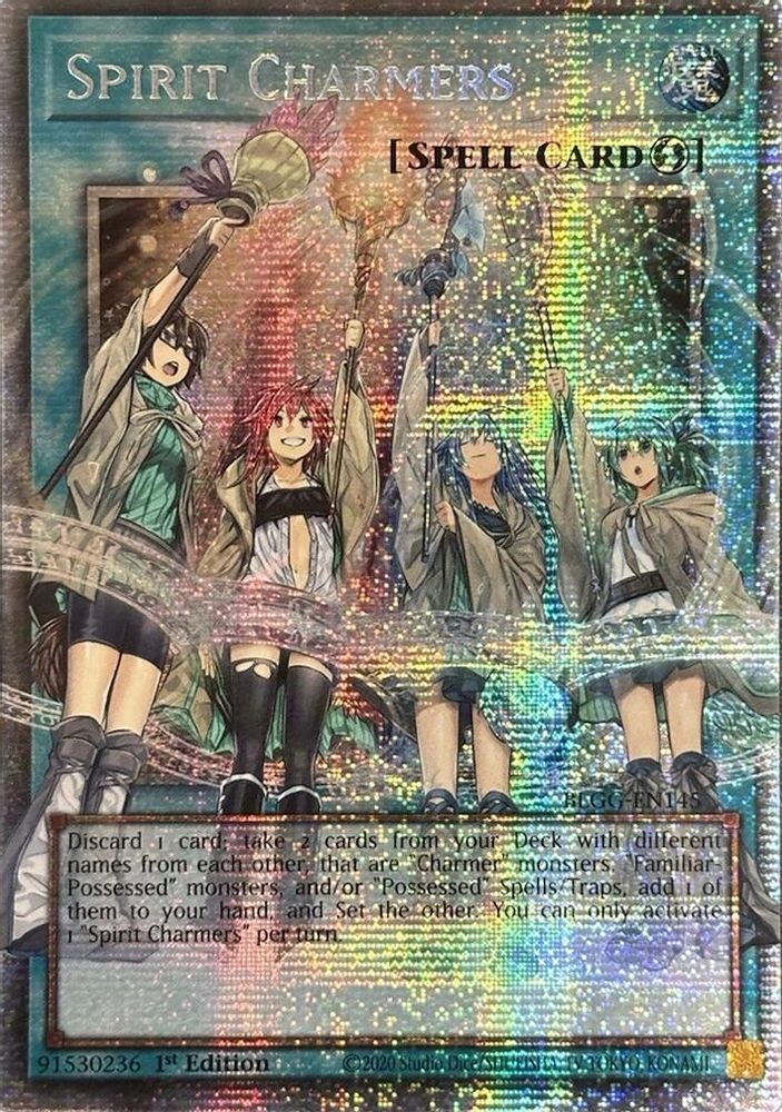 Spirit Charmers (Starlight Rare) (BLGG-EN145) - Starlight Rare